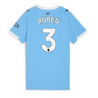 Manchester City Ruben Dias #3 Domáci Ženy futbalový dres 2025-26 Krátky Rukáv